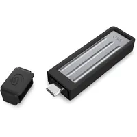 Seagate Ultra Compact SSD +Rescue dunkelgrau 1TB, USB-C 3.1 (STMX1000400)