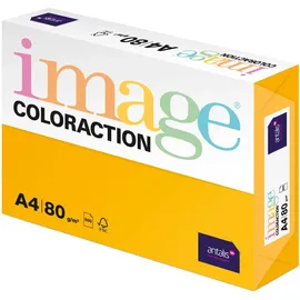 Antalis Kopierpapier DIN A4, 80 g/m2 - buntes, holzfreies Druckerpapier für Kopierer - 500 Blatt