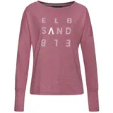 ELBSAND Longsleeve mauve meliert M