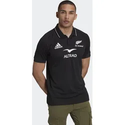 All Blacks Rugby Home Poloshirt SCHWARZ|WEISS S