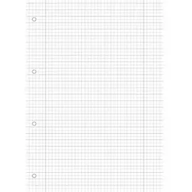 Oxford Collegeblock Office Essentials A4 kariert/ liniert Schwarz