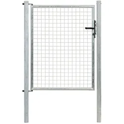 Gust. Alberts GmbH & Co. KG Gartentor einflügelig feuerverzinkt, 1.250 mm