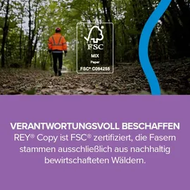 Rey Copy A4 80 g/m2 500 Blatt