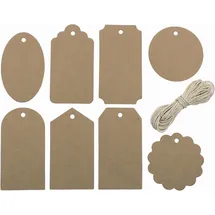 Artoz Geschenkanhänger 16 St. Braun