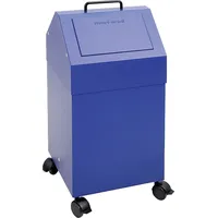 Stumpf metall Sortsystem 45, fahrbar RAL 5010/5010, 45 Liter