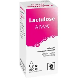 LACTULOSE AIWA 670 mg/ml Lösung zum Einnehmen 200 ml