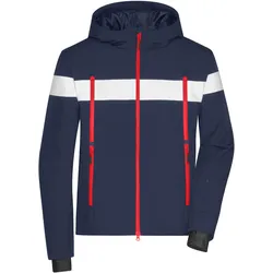 Herren Wintersport Jacke - Farbe blau, weiß - Größe XXL