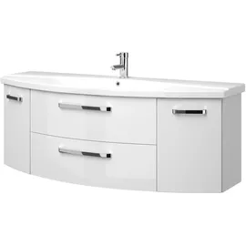 Sconto Waschtischkombination 144 x 53,7 x 49,5 cm Weiß