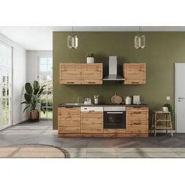 kochstation Küchenzeile KS-Lani 240 cm weiß