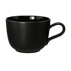 Seltmann Weiden Tasse  Liberty , schwarz , Porzellan