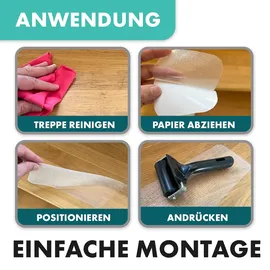 Karat Antirutschstreifen für Treppe Selbstklebend Henri 10 x 60 cm 15 Stück