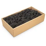 NaDeco Bastelnaturmaterial Islandmoos Schwarz 500g schwarz