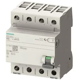 Siemens FI-Schutzschalter Typ B 63A 5SV3346-4