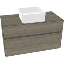Villeroy & Boch Collaro Waschbeckenunterschrank 100 x 55 cm Stone Oak