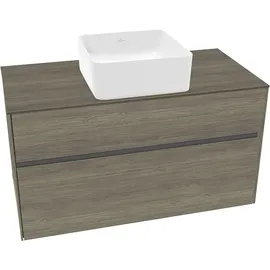 Villeroy & Boch Collaro Waschbeckenunterschrank 100 x 55 cm Stone Oak