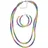 COLLEZIONE ALESSANDRO Schmuckset "Rainbow", Damen, bunt (multi), COLLEZIONE ALESSANDRO, Schmuck_Sets Schmuckset