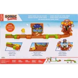 Jakks Pacific Sonic - The Hedgehog Go Go Racers Minifiguren Spielset Abschussrampen Deluxe