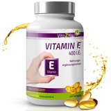 Vita2You Vitamin E 400 IE - 240 Softgel Kapseln - 416mg Vit E - Hochdosiert - 8 Monate Versorgung - Premium Qualität