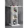 VCM Bartisch Standos 70 x 108 x 70 cm Weiß