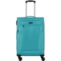 d & n Travel Line 6864 4-Rollen Trolley 66 cm / 63 l petrol