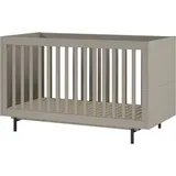 Germania Babybett Tomino 70 x 140 cm Lack Grau