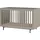 Germania Babybett Tomino 70 x 140 cm Lack Grau