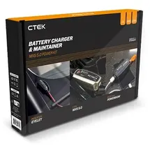 Ctek MXS 5.0 Power Kit - Batterieladegeät - 12 V 5 A - Inkl. Powerbank [Hersteller-Nr. 40-696]