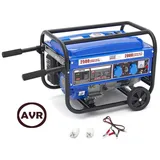 Benzin Generator AVR 2800W 2x230V Benzintank Stromgenerator Stromerzeuger Strom