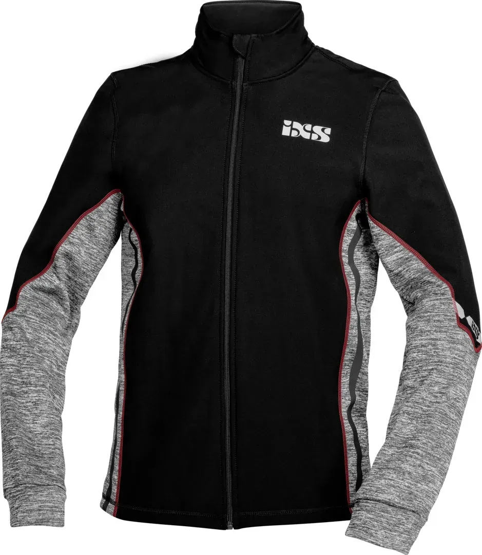 iXS Funktions-Jacke ICE 1.0 schwarz-grau-rot - S