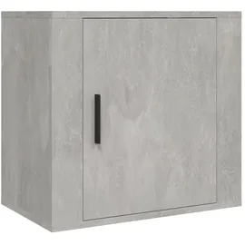 vidaXL Nachtschrank Betongrau 50 x 30 x 47 cm Grau