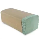 Plock GmbH 4000 Papierhandtücher SOBSY - 1-lagig - grün - ZZ- V - Falz - Falthandtücher
