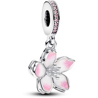 Pandora Moments Kirschblüten Charm-Anhänger Silber