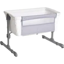 Chicco Next2Me Essential Babybett für Neugeborene, Beistellbett, Kompatibel mit verschiedenen Betten, Höhenverstellbar, Gute Luftzirkulation, Matratze und Tasche inklusive, 0-6 Monate, weiß