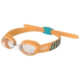 Speedo Unisex Kinder Infant Illusion Schwimmbrille, Orange, Einheitsgröße