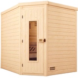 weka Sauna »Turku«, (Set), beige