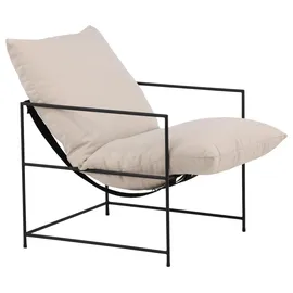Livetastic Sessel Sedalia Polyester Weiß