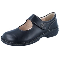 Finn Comfort Laval, Damen Mary Jane Schuhe, Schwarz (Schwarz), 41