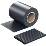 Wiltec Sichtschutzstreifen 35 x 19 cm anthrazit PVC 20 St.