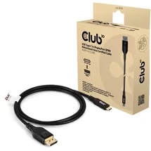 Club 3D USB-C Verlängerungskabel 1 m Schwarz