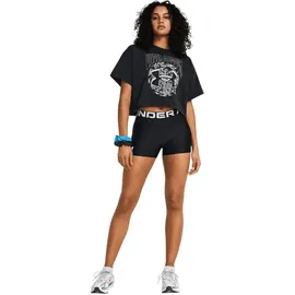 Under Armour HeatGear Authentics Shorty Damen 001 black/white M
