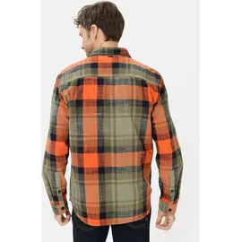 CAMEL ACTIVE Langarmhemd kariert Orange L