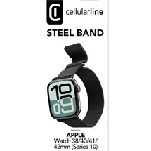Cellular Line Armband 0 mm Apple Watch 38/40/41 mm (Schwarz)