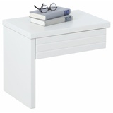 Home Affaire Nachttisch »"CAPRE"«, zertifiziertes Massivholz, pflegeleichte Oberfläche,Schublade, weiß