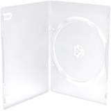 MediaRange BOX29 DVD-Leerhülle, 7 mm Transparent - 100 Stück, schwarz