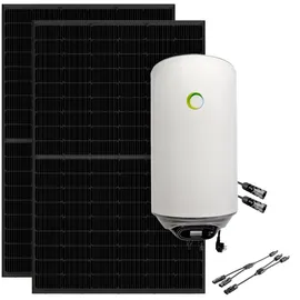 Offgridtec 900W Solaranlage mit 80L Fothermo Hybrid-Boiler zur Warmwasserversorgung
