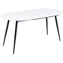 Beliani Staverton 120/160 x 76 x 80 cm weiß/schwarz