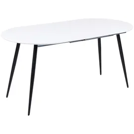 Beliani Staverton 120/160 x 76 x 80 cm weiß/schwarz