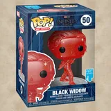 Funko Pop! Artist Series Marvel Infinity Saga - Black Widow - Rot - Vinyl-Sammelfigur Inklusive Premium-Kunststoffschutz-Box - Geschenkidee - Offizielle Handelswaren - Modellfigur Für Sammler