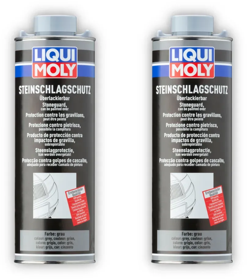 2x 1L LIQUI MOLY 6106 Steinschlagschutz Beschichtungsmasse Korrosion Schutz