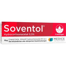 Soventol Hydrocortisonacetat 0,25% Creme 15 g